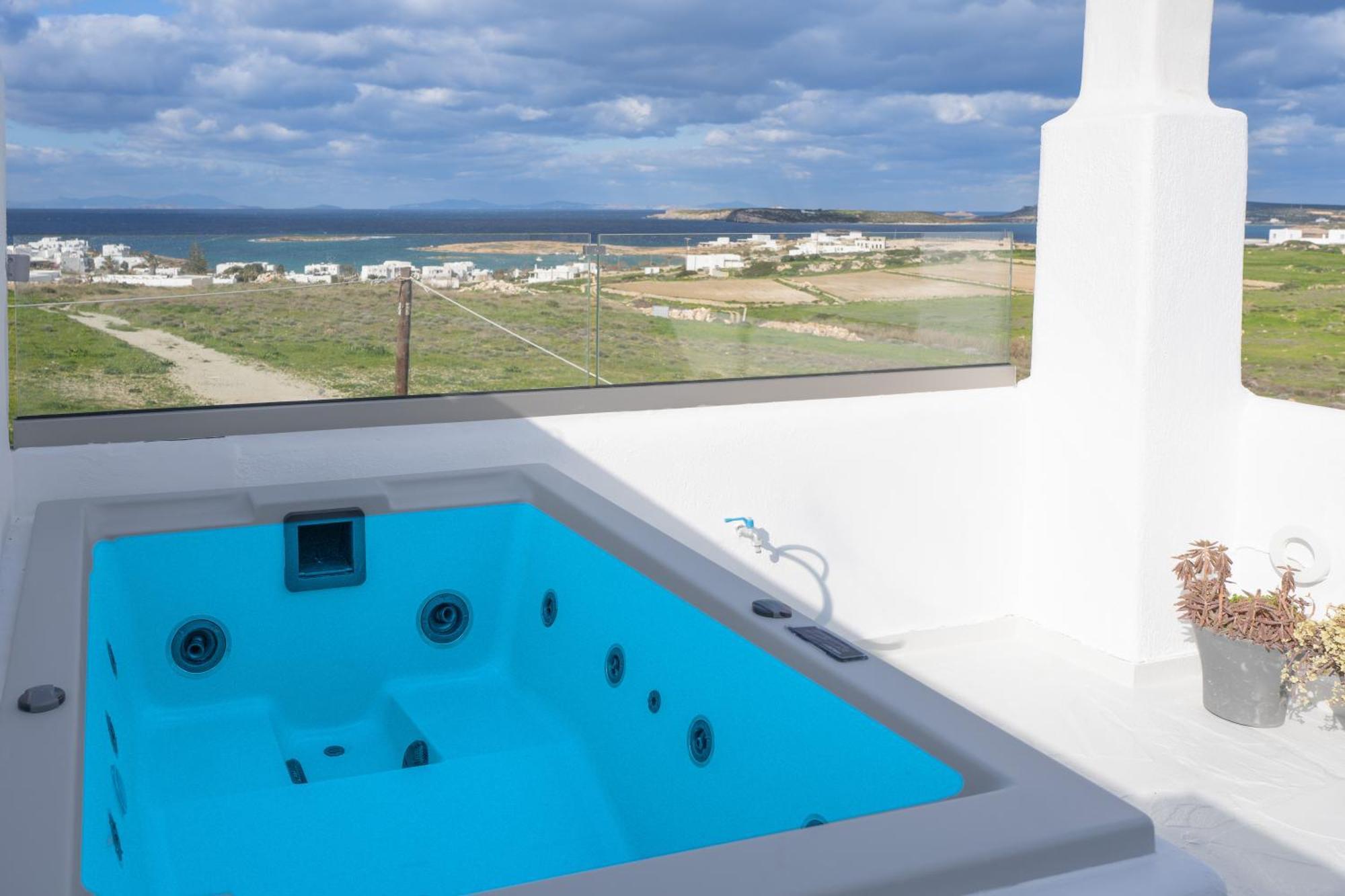 Pure White 1Bd House With Amazing Sea Views In Naousa المظهر الخارجي الصورة